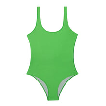 Load image into Gallery viewer, NEON GREEN ADULTS SWIMSUIT

