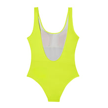 Load image into Gallery viewer, NEON YELLOW ADULTS SWIMSUIT
